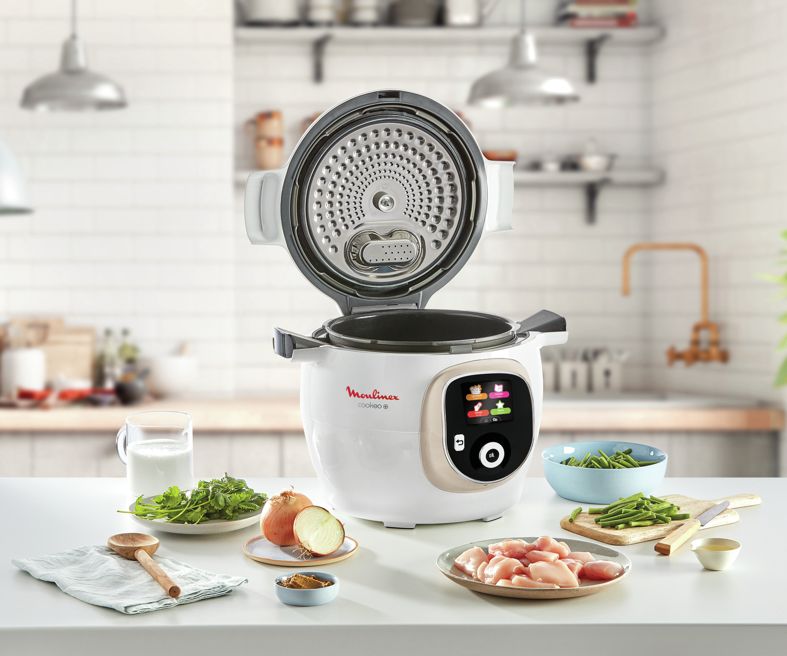 Moulinex CE851A 6 L 1600 W Silver, White – image 6