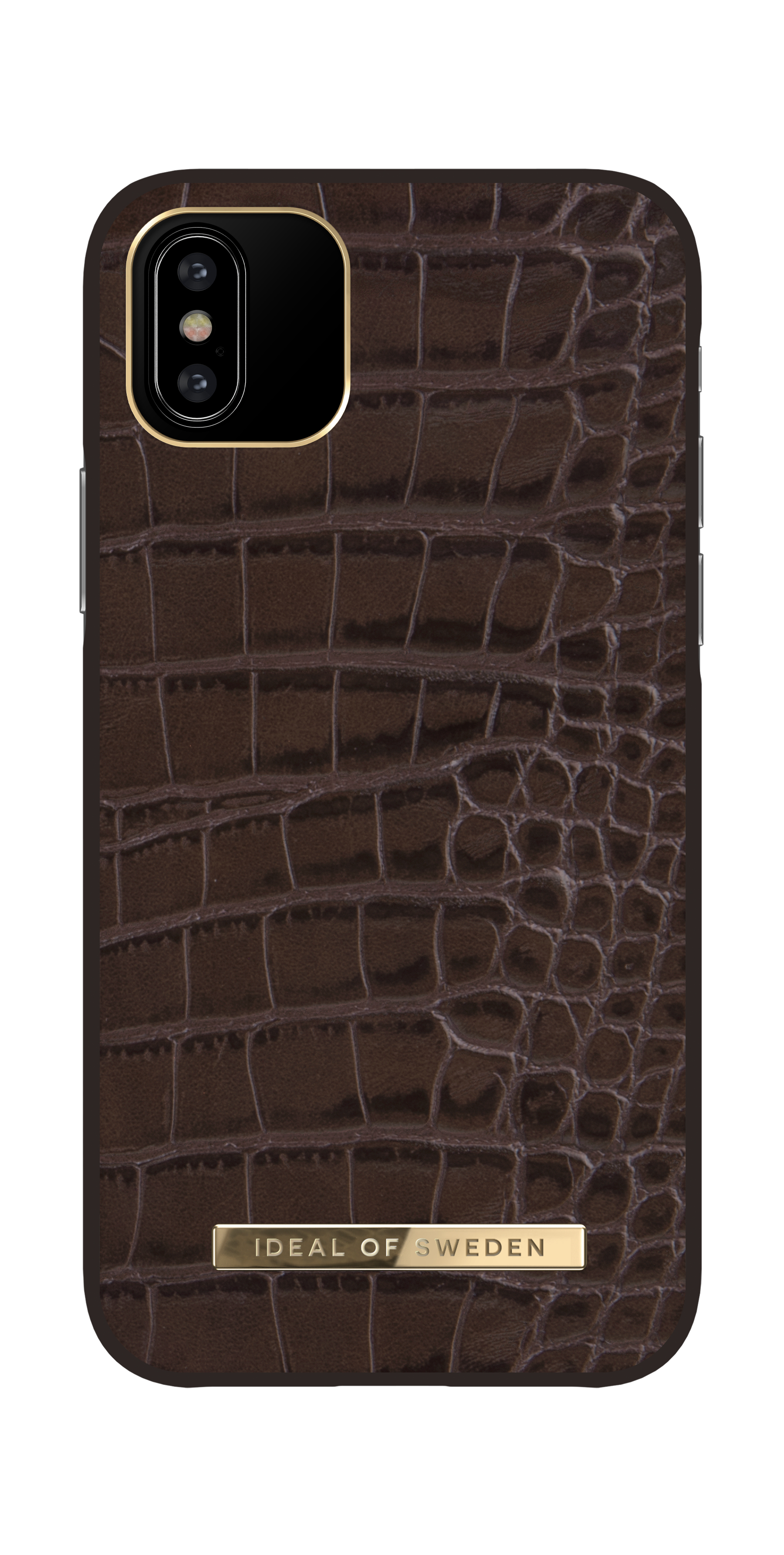 iDeal of Sweden Atelier Case iPhone 11P/XS/X Deep Walnut Croco – image 4