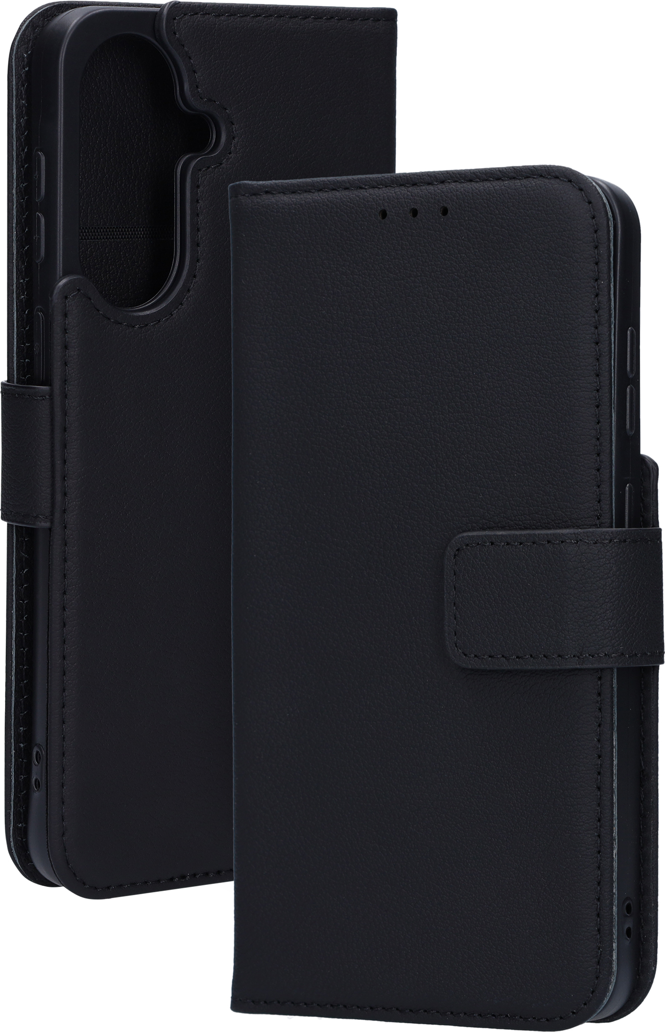Mobiparts Leather Wallet Case Samsung Galaxy A37 Black