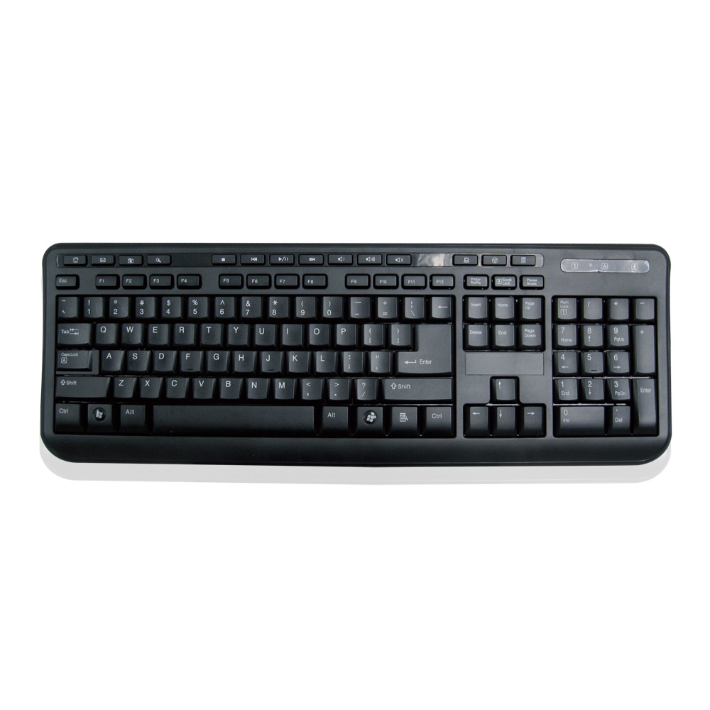 Ewent EW3132 keyboard USB QWERTY English Black