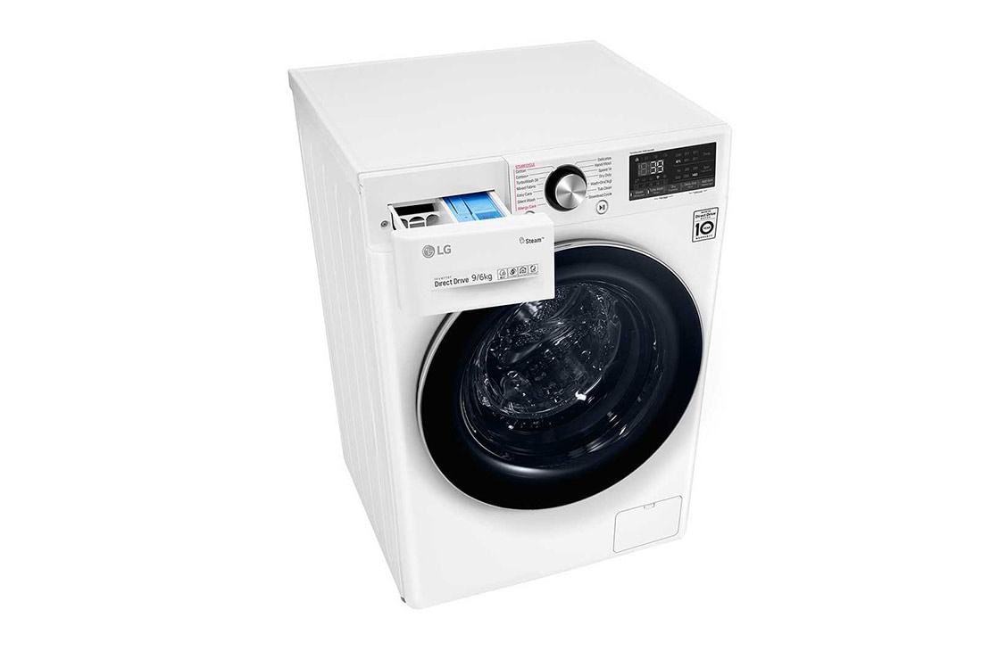 LG F4DV909H2E washer dryer Freestanding Front-load White – image 9