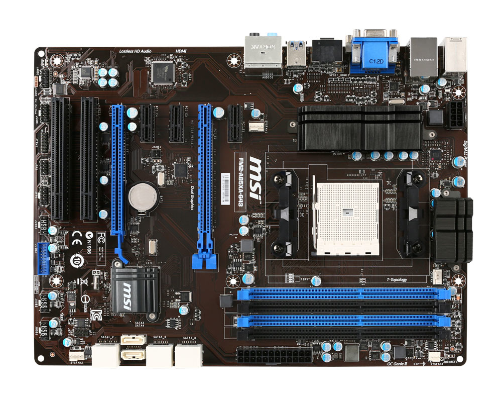 MSI FM2-A85XA-G43 AMD A85X Socket FM2 ATX – image 2