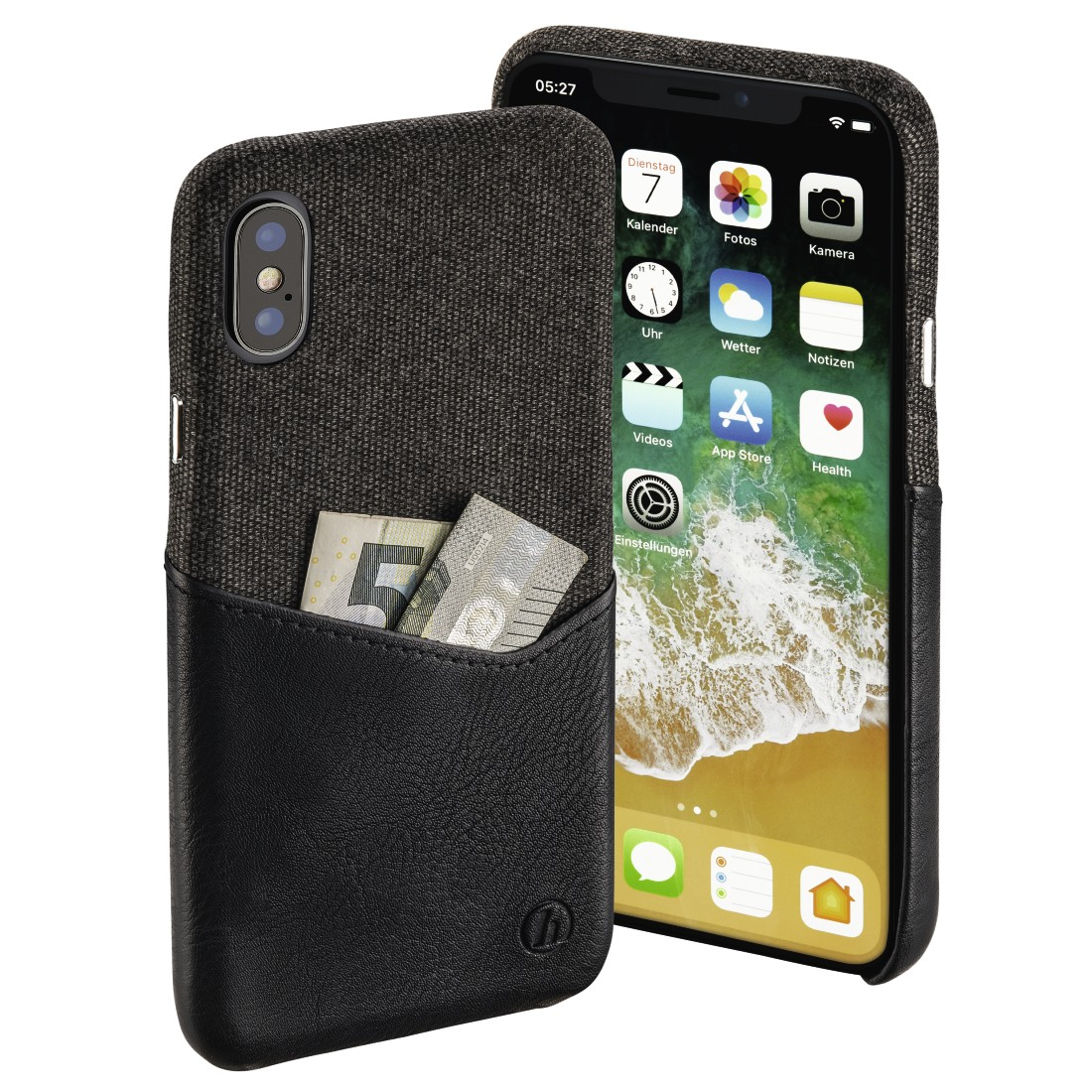 Hama Gentle mobile phone case Cover Black – image 1