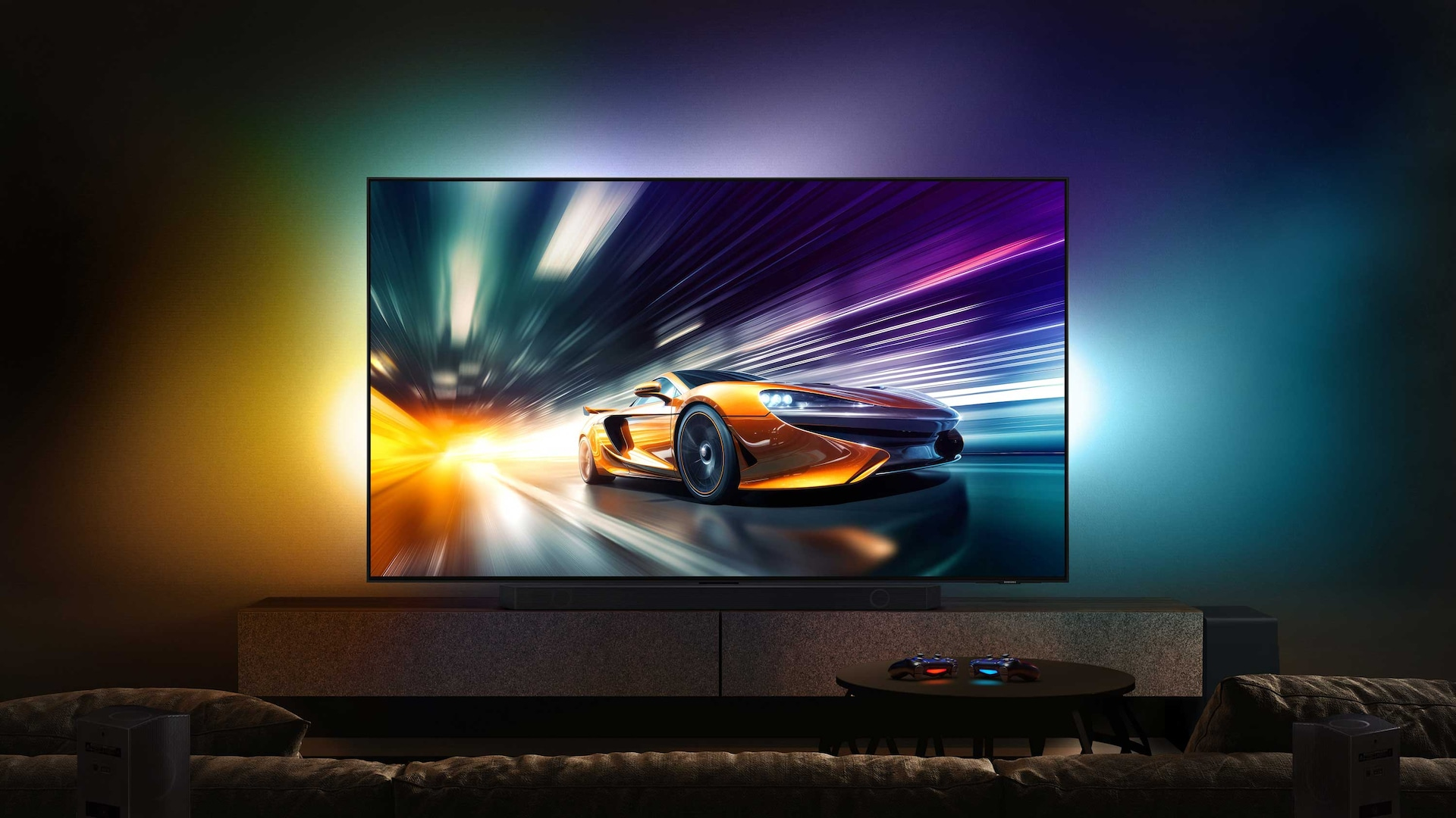 TV Neo QLED 4K SAMSUNG TQ43QN90DATXXC 108 cm Smart TV Tizen Dolby Atmos — photo 12