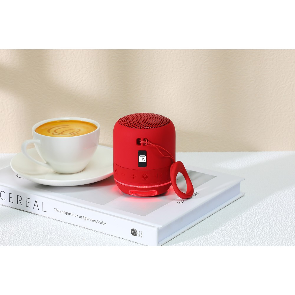 Techly ICASBL94RE portable/party speaker Red – image 3