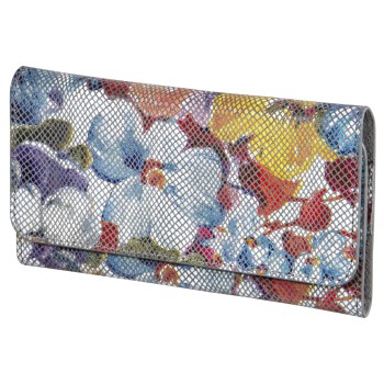 Hama Flower mobile phone case Wallet case Blue – image 1