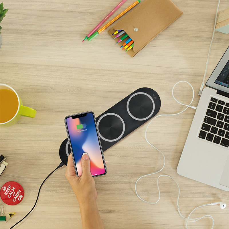 LogiLink PA0182 mobile device charger Smartphone Black DC Wireless charging Indoor – image 8