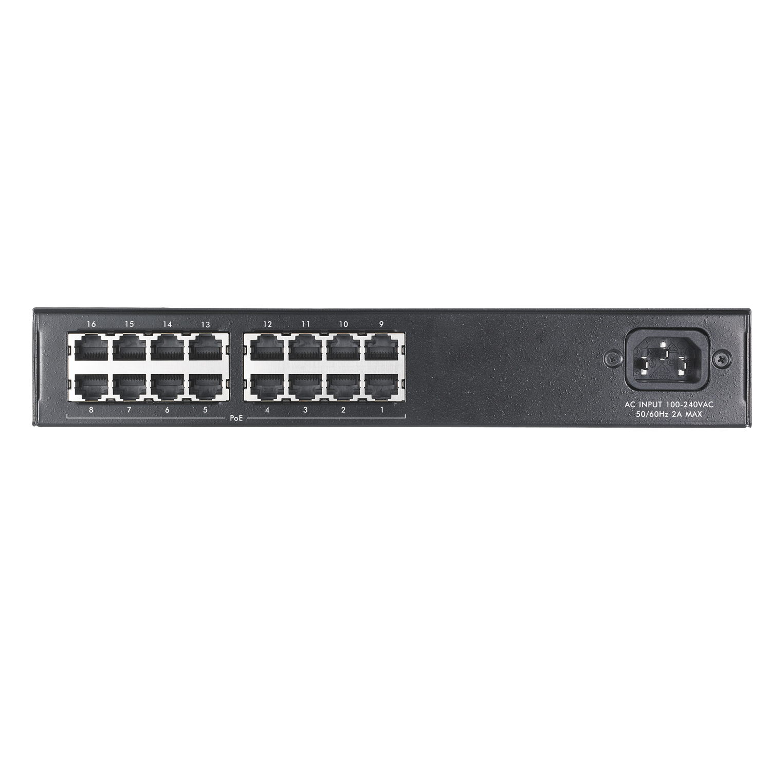 Zyxel ES1100-16P Unmanaged Power over Ethernet (PoE) Black – image 3