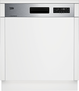 Beko DSN28520X dishwasher Semi built-in 15 place settings – image 1
