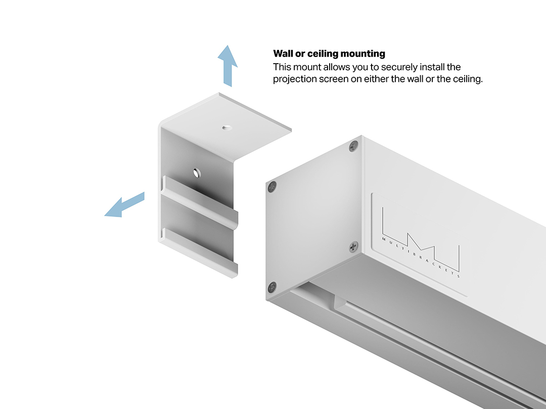 Multibrackets M 1:1 Motorized Projection Screen – image 4