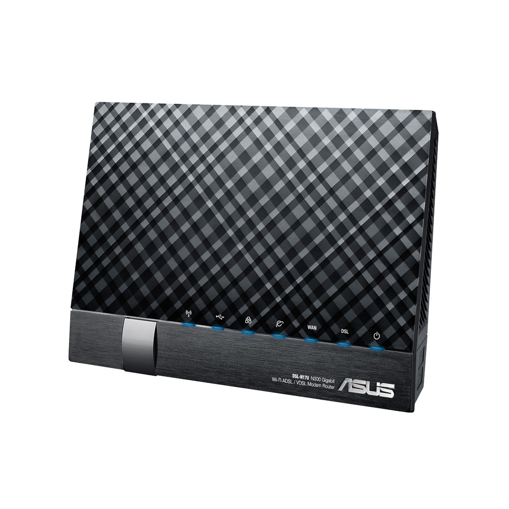 ASUS DSL-N17U wireless router Fast Ethernet Black – image 1