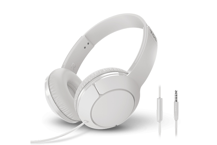 TCL MTRO200WT headphones/headset Wired Head-band Calls/Music White – image 2