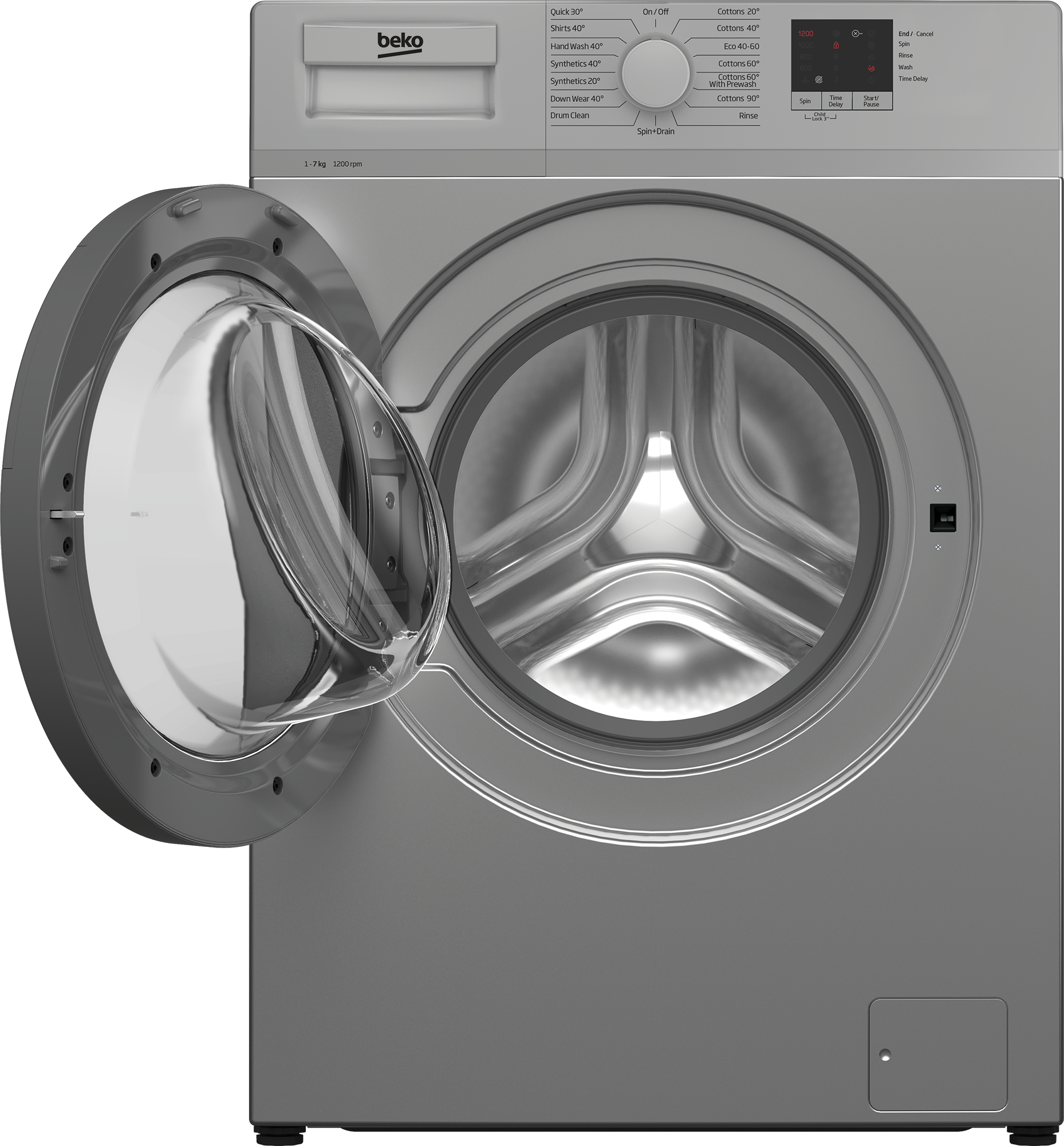 Beko WTL72052S washing machine Front-load – image 3