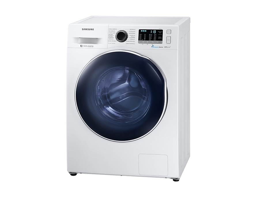 Samsung WD80K52I0AW/EG washer dryer Freestanding Front-load Blue, White – image 2