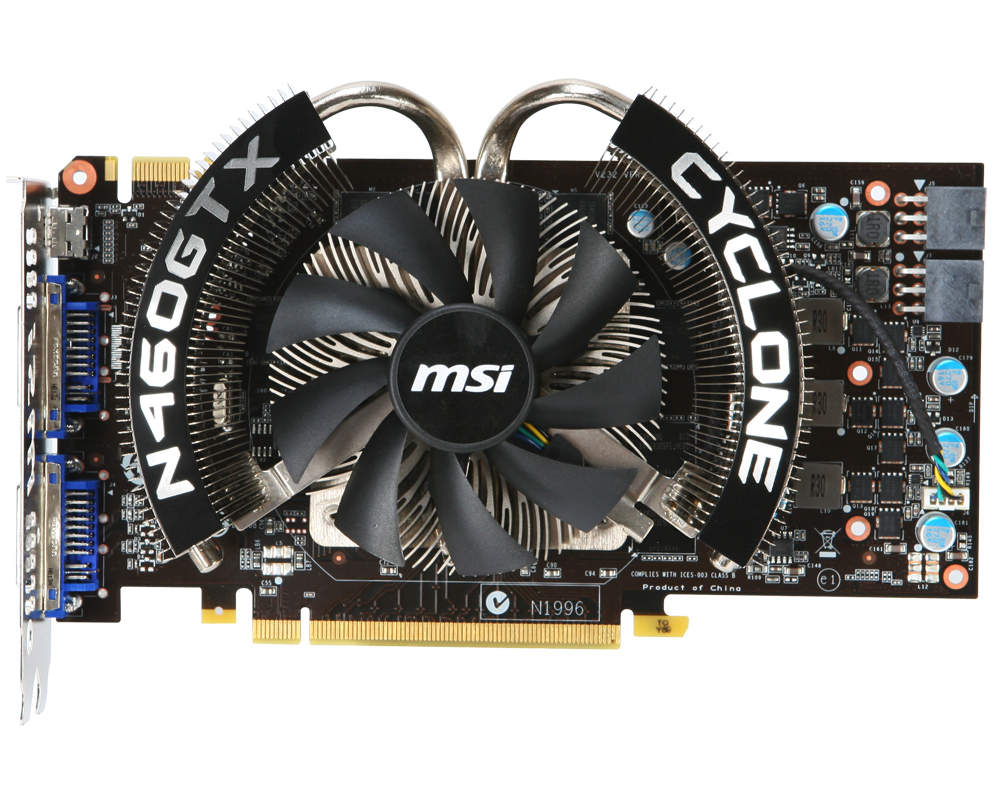 MSI N460GTX Cyclone 1GD5/OC – image 5