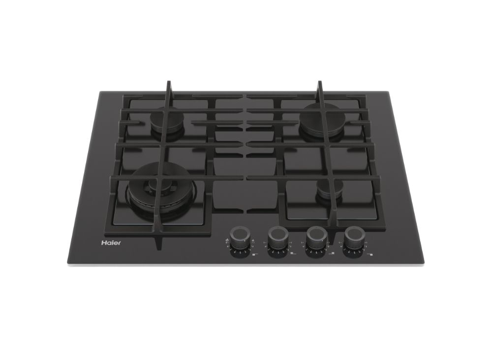 Haier Series 2 TD0038118 hob Black Gas 4 zone(s) – image 2