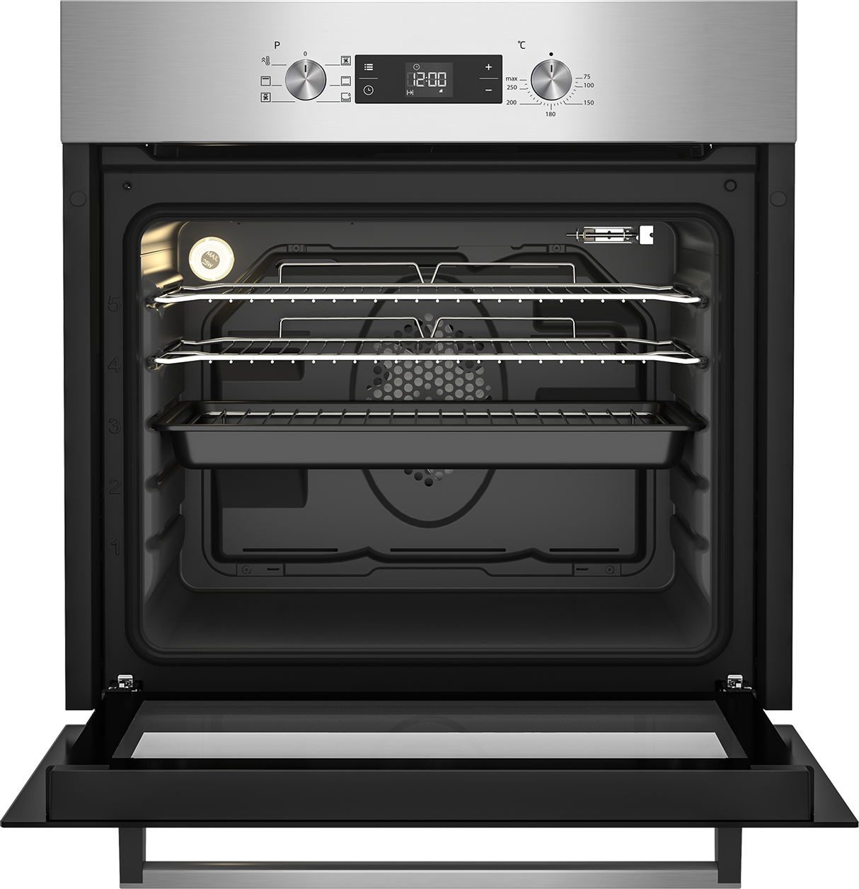 Beko QSE225X Multi-function Built-in Oven & Induction Hob Pack – image 3