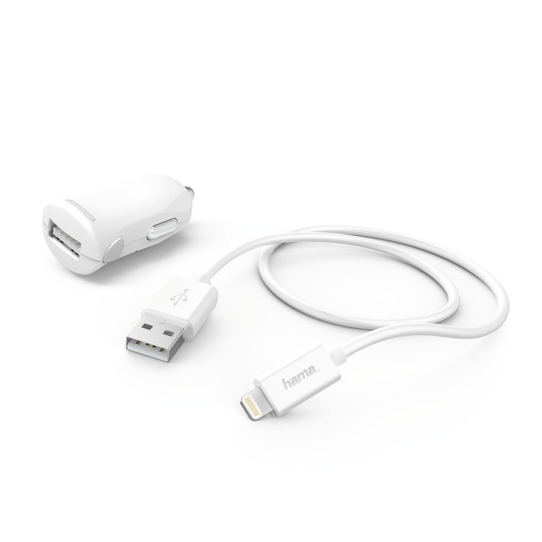 Hama 00210579 mobile device charger E-book reader, Smartphone, Tablet White Cigar lighter Auto – image 2