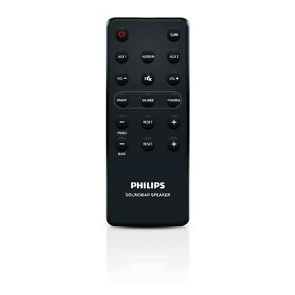 Philips HTL1100/93 soundbar speaker Black