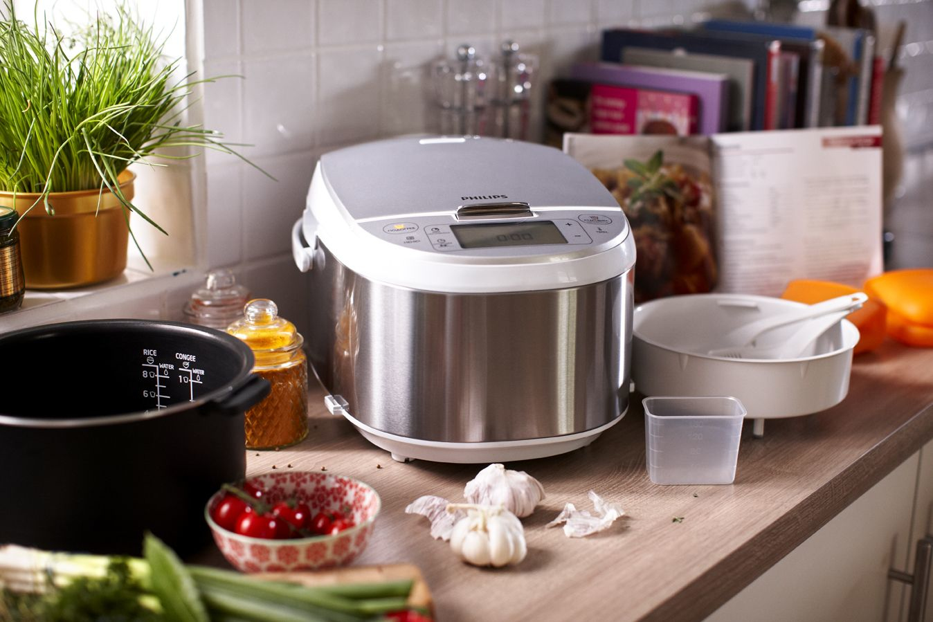 Philips Avance Collection HD3095/03 electric pressure cooker Silver – image 8