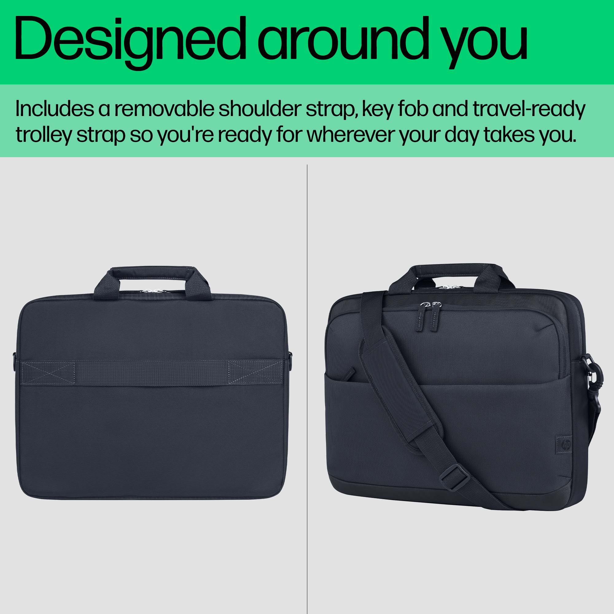 HP Everyday 16 Odyssey Gray Laptop Bag – image 6