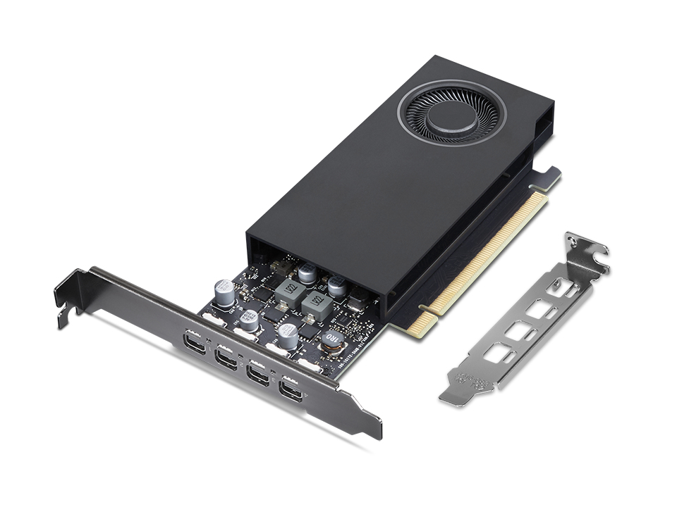 Lenovo NVIDIA RTX A1000 8GB GDDR6 PCIe Gen4 GPU 4X61Q73041