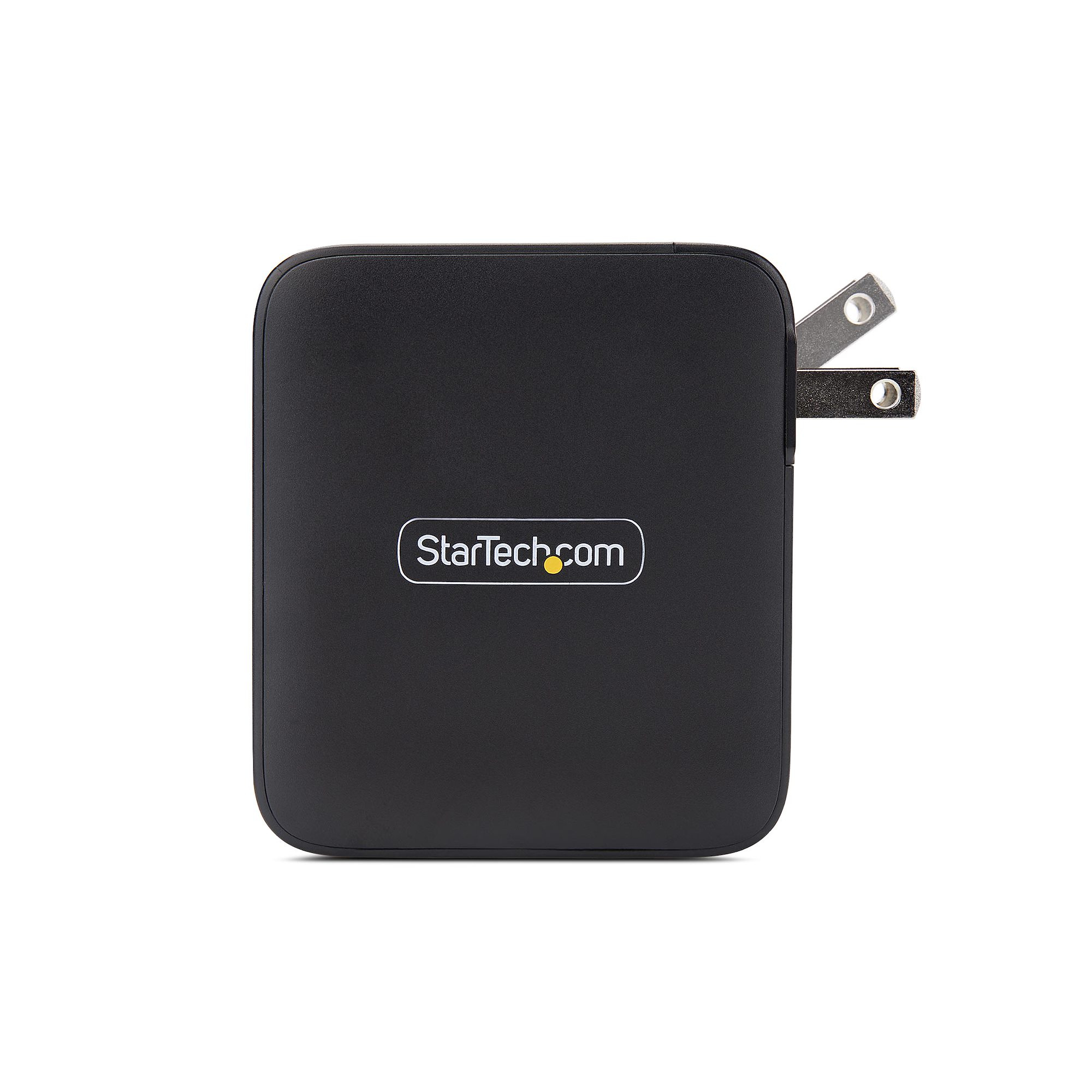Resim StarTech.com 1014GCN-WALL-CHARGER 140W USB-C PD 3.1 GaN Duvar Tipi Şarj Cihazı Siyah