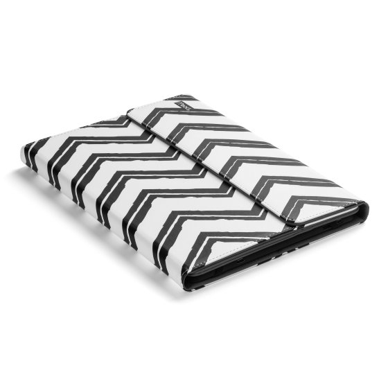 Kensington Universal Case for 7-8” Tablets — Black & White Stripes
