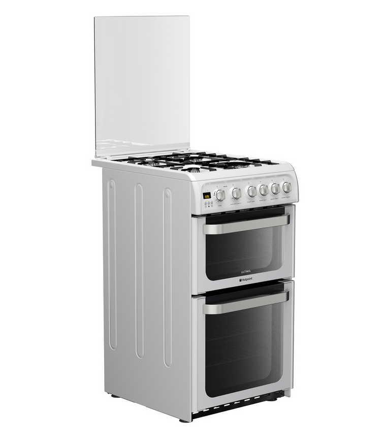Hotpoint HUG52P cooker Freestanding cooker Natural gas Gas White – image 5