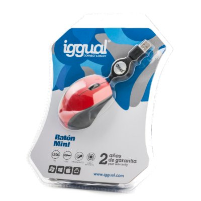 iggual PSI09193 mouse Travel Ambidextrous USB Type-A Optical 1200 DPI – image 2