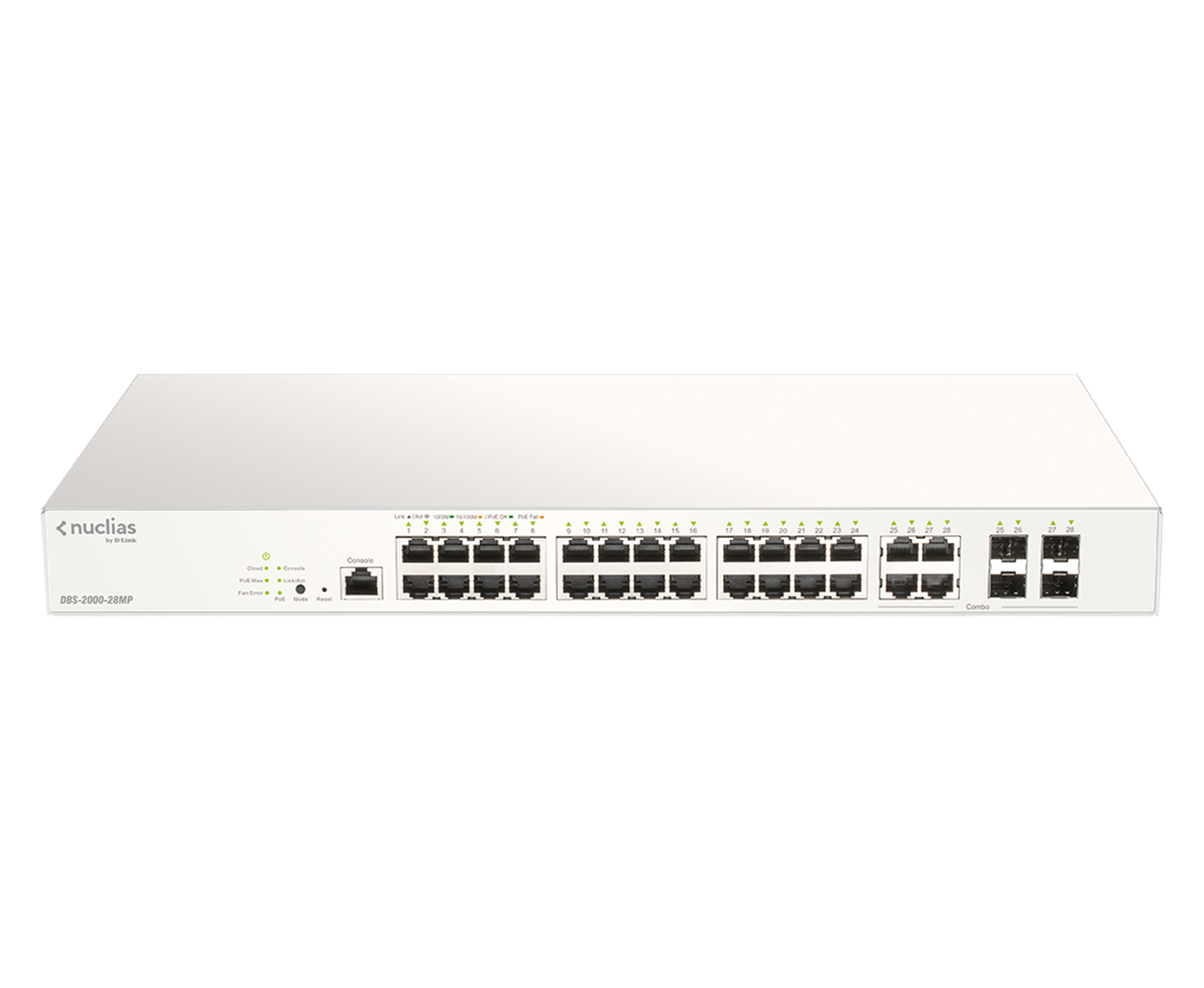 D-Link 28-Port Gigabit PoE+ Nuclias Smart Managed Switch including – image 3