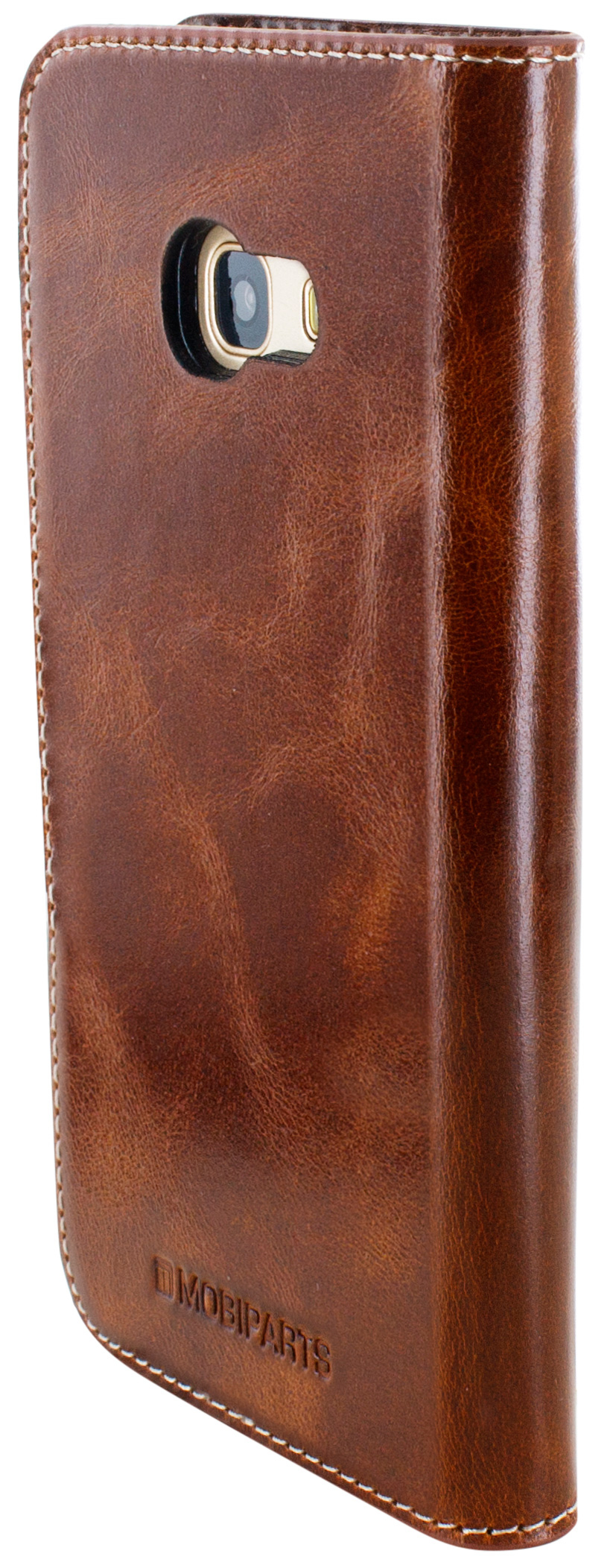Mobiparts Excellent Wallet Case Samsung Galaxy A3 (2017) Oaked Cognac – image 3