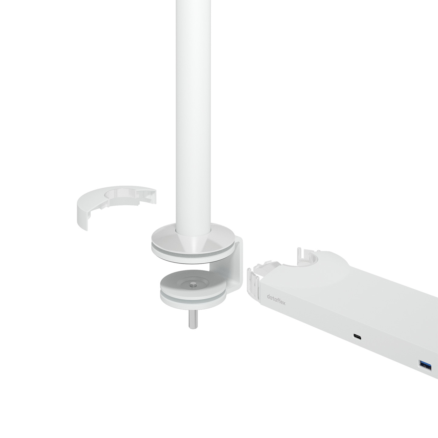 Dataflex 58.800 laptop dock/port replicator Wired USB 3.2 Gen 1 (3.1 Gen 1) Type-C Aluminium – image 3
