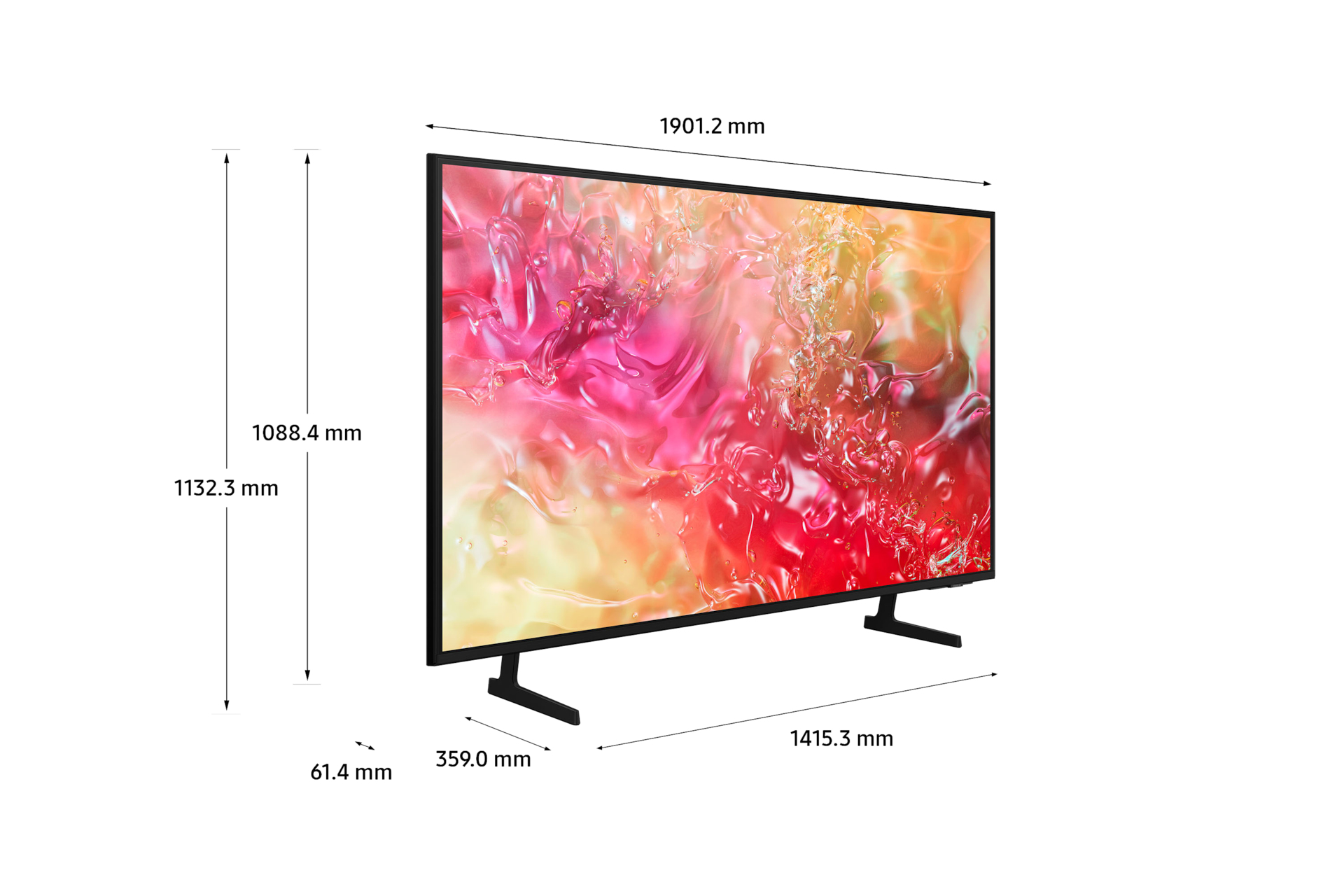 Samsung 85DU7105 TV LED 85 (216 cm) 4K UHD 3840x2160 HDR Smart TV Gaming Hub 3xHDMI WiFi — photo 4