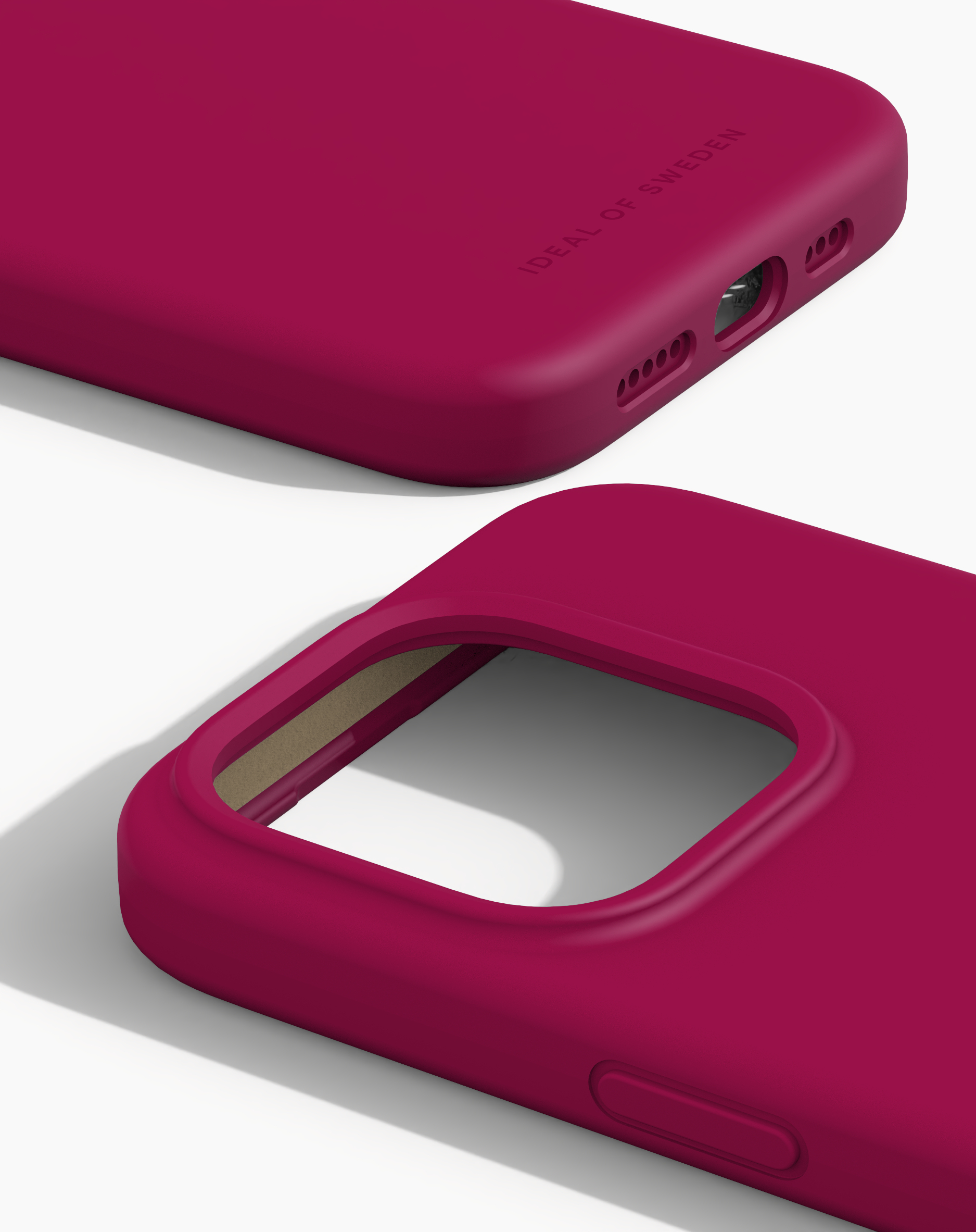 iDeal of Sweden Silicone Case iPhone 15PR Magenta