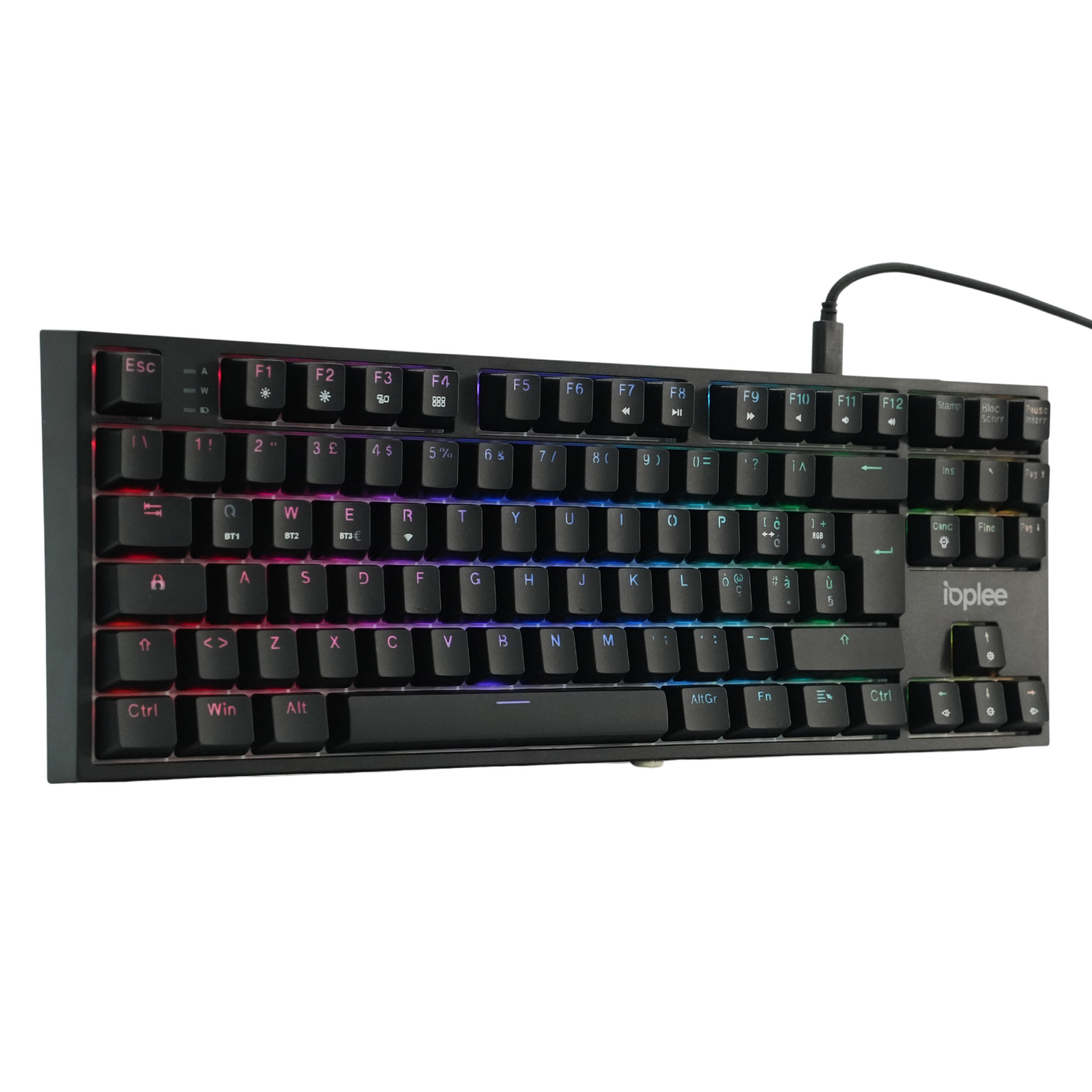 IOPLEE IOPEXTWSGKBS620 keyboard Gaming USB + Bluetooth QWERTY Italian Black – image 6