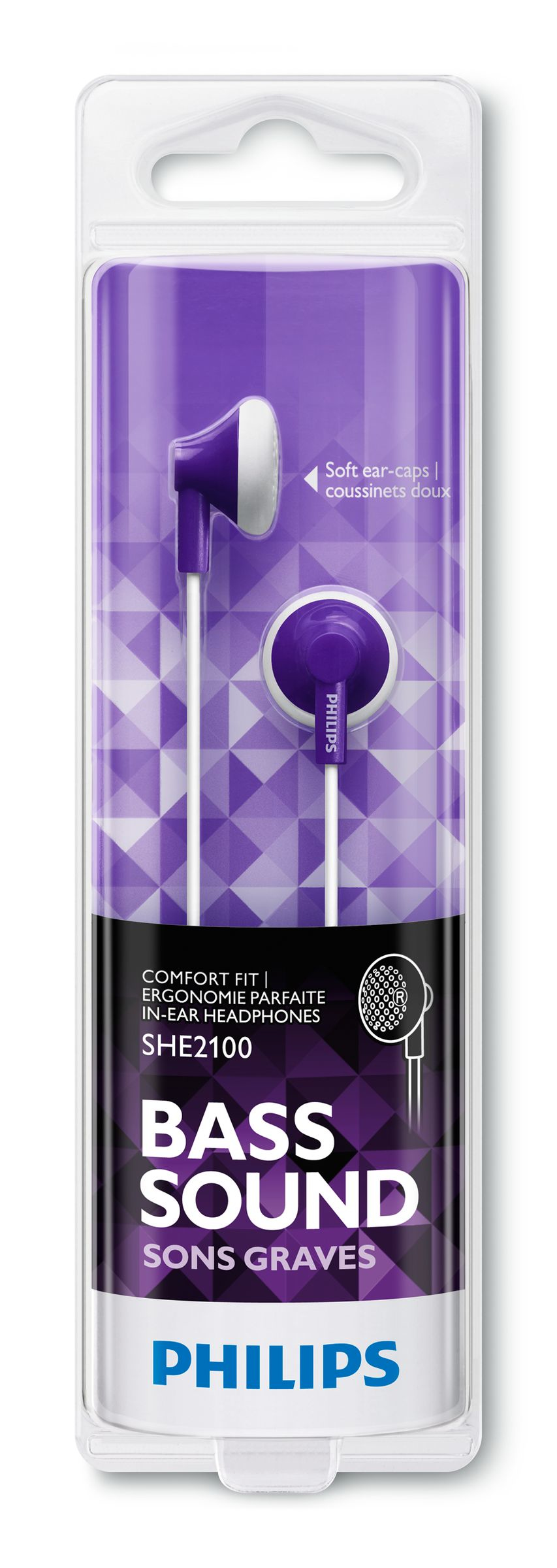 Philips In-Ear Headphones SHE2100PP/28 – image 3