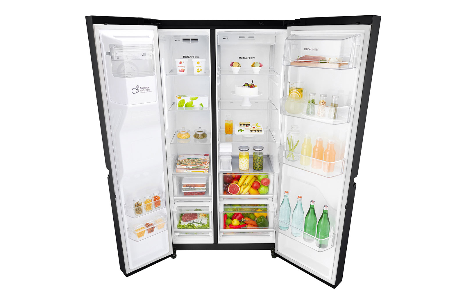LG GSL761MCZZ side-by-side refrigerator Freestanding – image 8