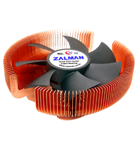 Zalman CNPS7700-Cu Processor Cooler Black, Orange