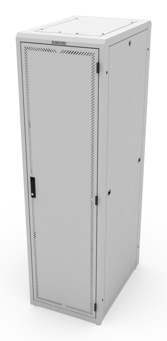 Vertiv GL720E-2436-W-1032P rack cabinet 37U Freestanding rack White – image 2