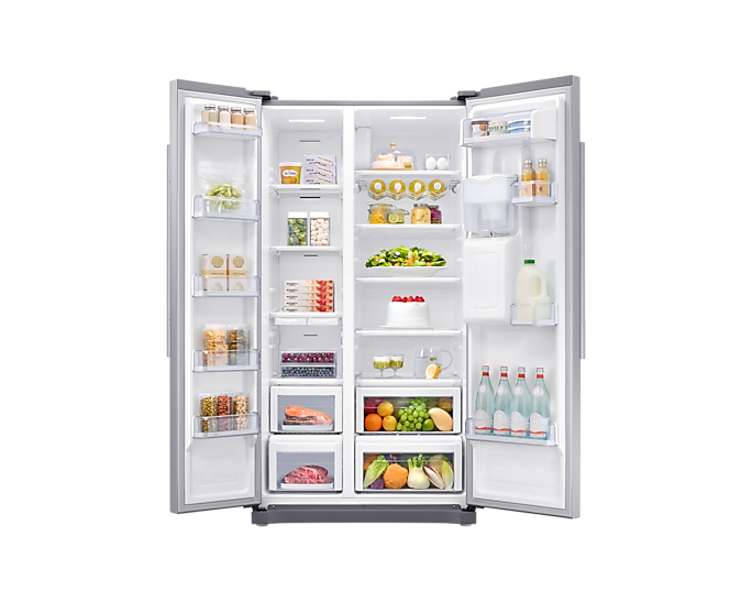 Samsung RS52N3B13S8 side-by-side refrigerator Freestanding – image 5