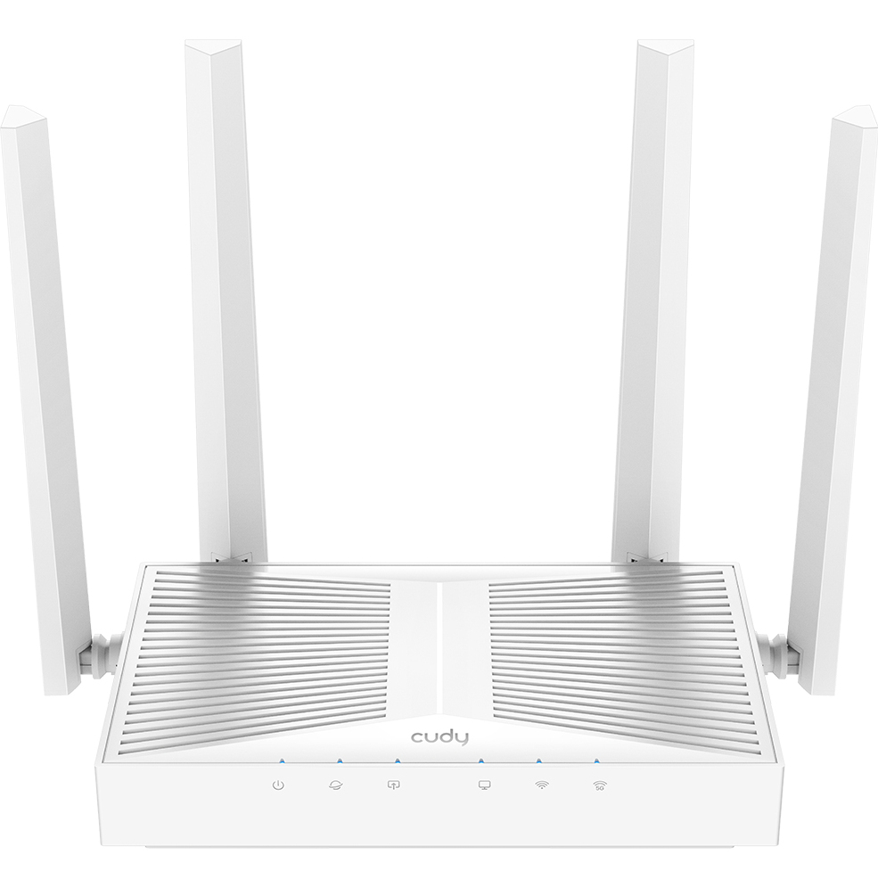 Cudy WR3000E router inalámbrico Gigabit Ethernet Doble banda (2,4 GHz / 5 GHz) Blanco