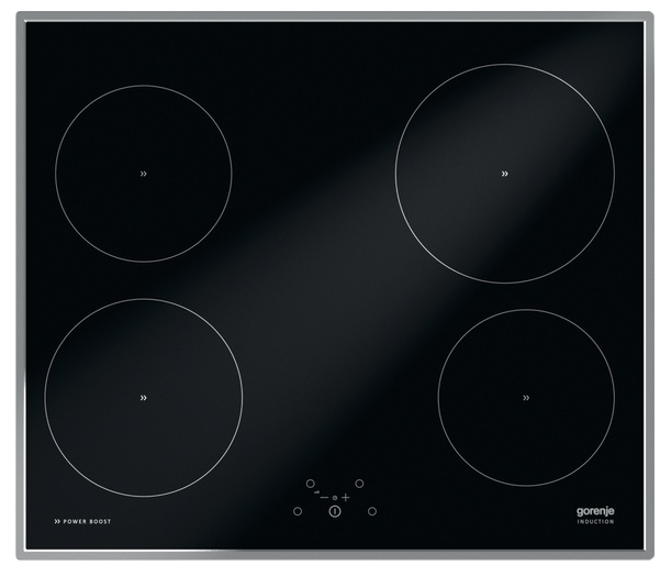 Gorenje IT614X Black Built-in Zone induction hob 4 zone(s)