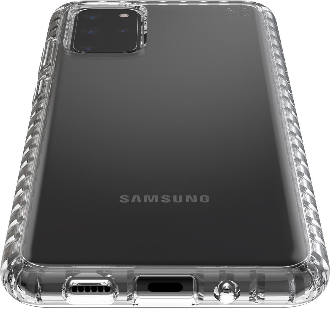 Speck Presidio Perfect Clear - with Impact Geometry - Samsung Galaxy S20 Plus Clear – image 4