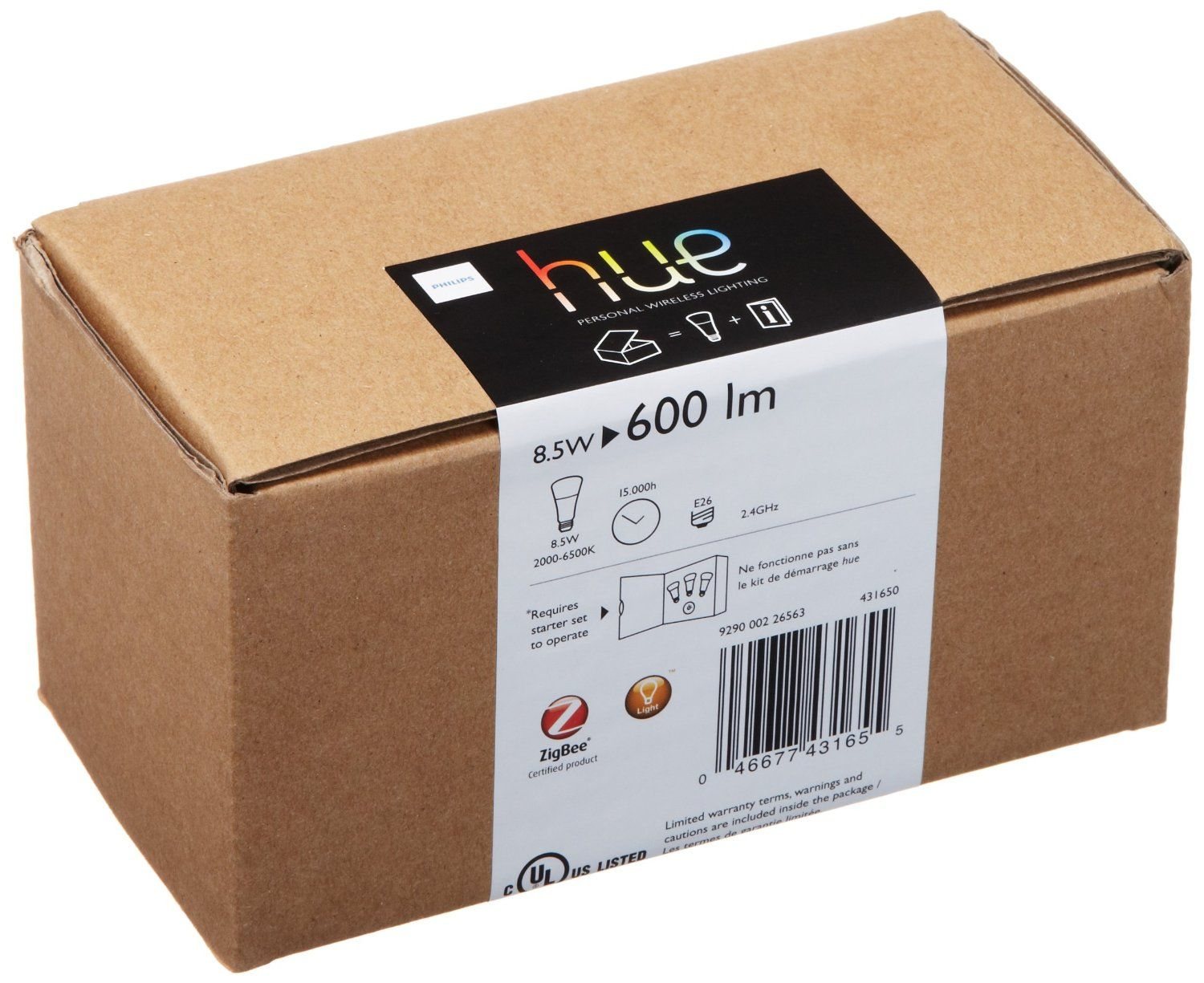 Philips by Signify Philips Hue White and colour ambience 046677431655 smart lighting Smart bulb ZigBee – image 2