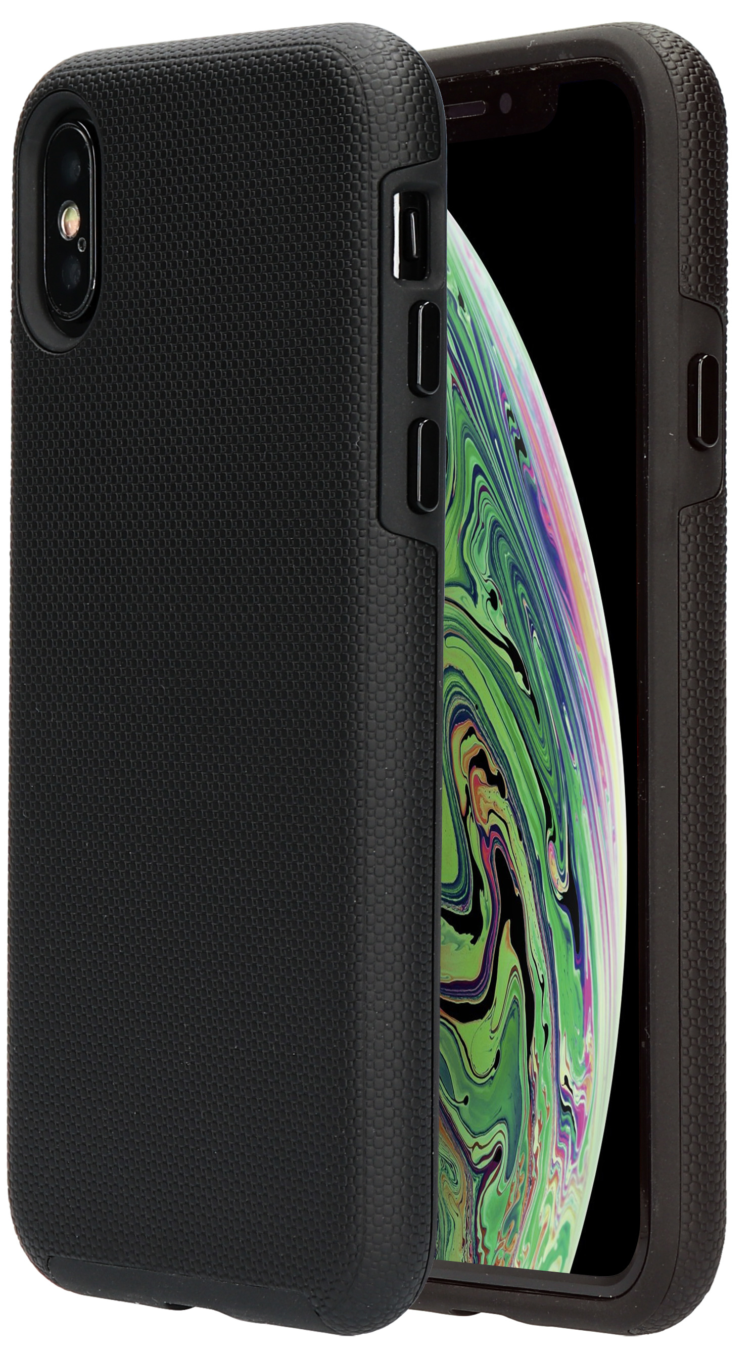Mobiparts Rugged Tough Grip Case Apple iPhone X, iPhone XS Black