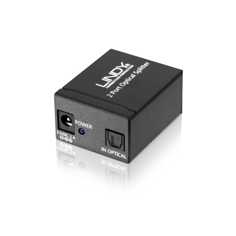Lindy 70432 audio splitter Black – image 1