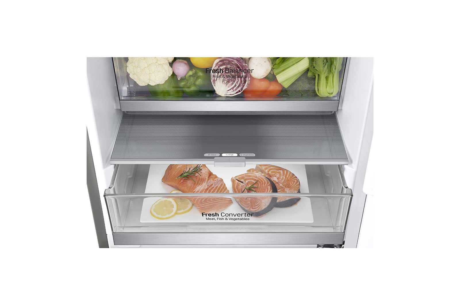 LG GBB72NSDXN fridge-freezer Freestanding – image 6