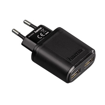 Hama 00119417 mobile device charger Smartphone, Tablet Black AC, USB Indoor
