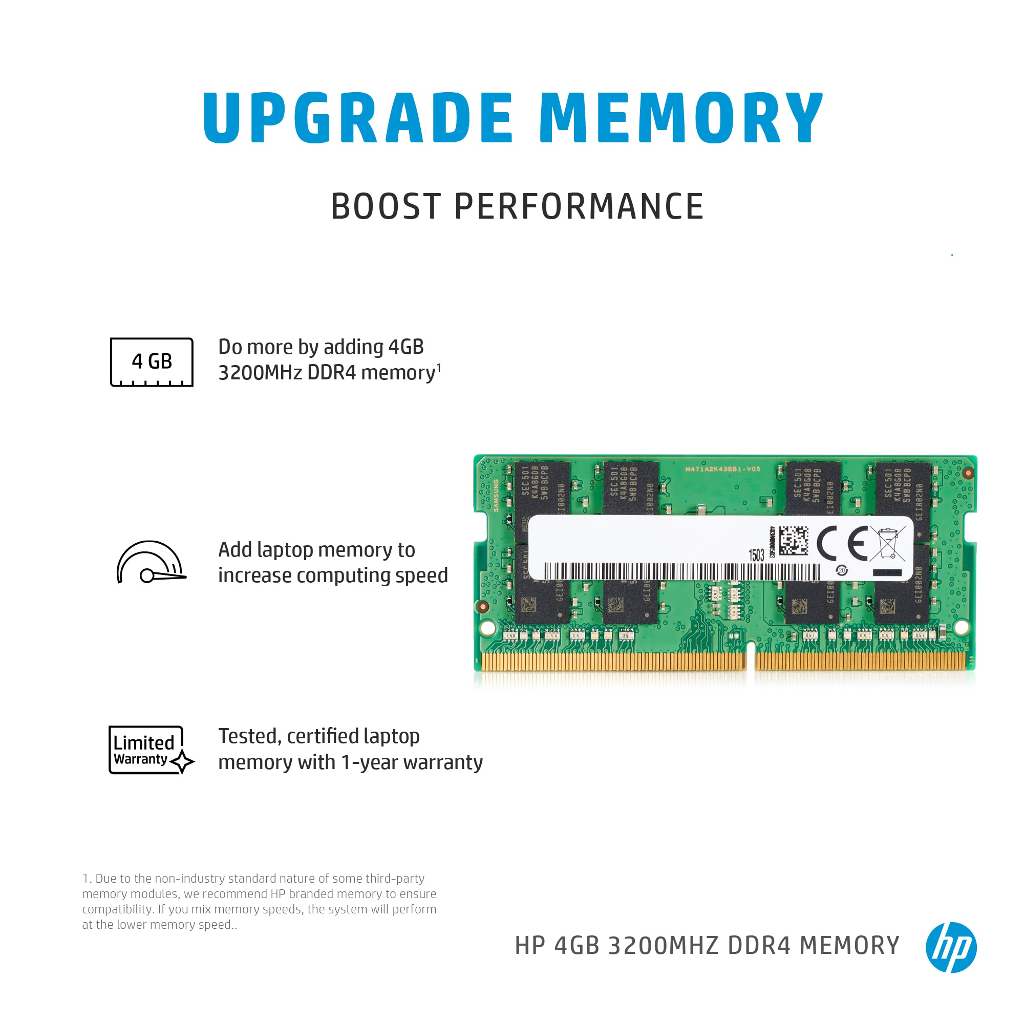 HP 286H5AA memory module – image 3